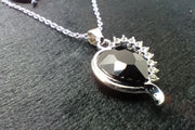 Heart Shaped Necklace With Earring Set 925