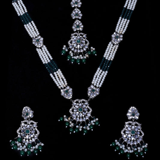 Mirror Kundan Mala