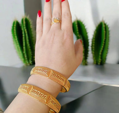 Ornamental Art Bangles