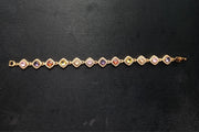 Rainbow Gemstone Tennis Bracelet