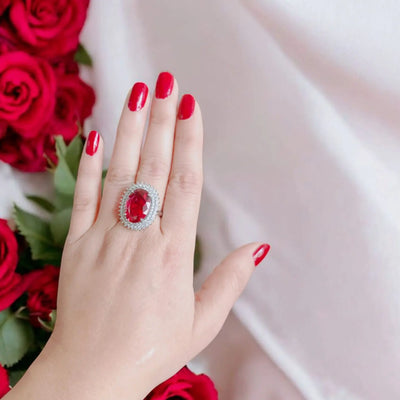 Red Stone Ring